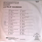 Talat Mahmood - Enchanting Hour With Talat Mahmood (Vinyl) Image